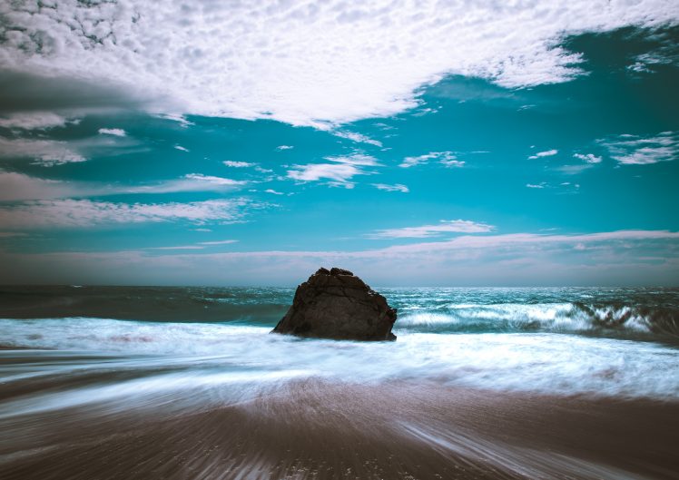 nature, Water, Beach, Rock HD Wallpaper Desktop Background