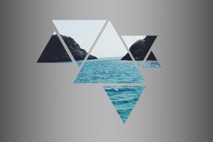 nature, Sea, Triangle