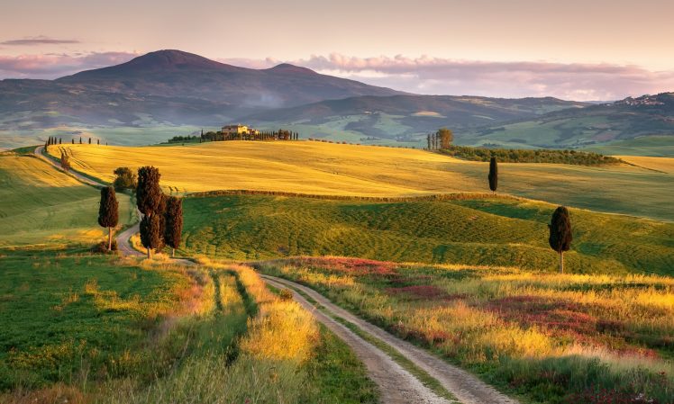 Tuscany, Landscape, Italy HD Wallpaper Desktop Background