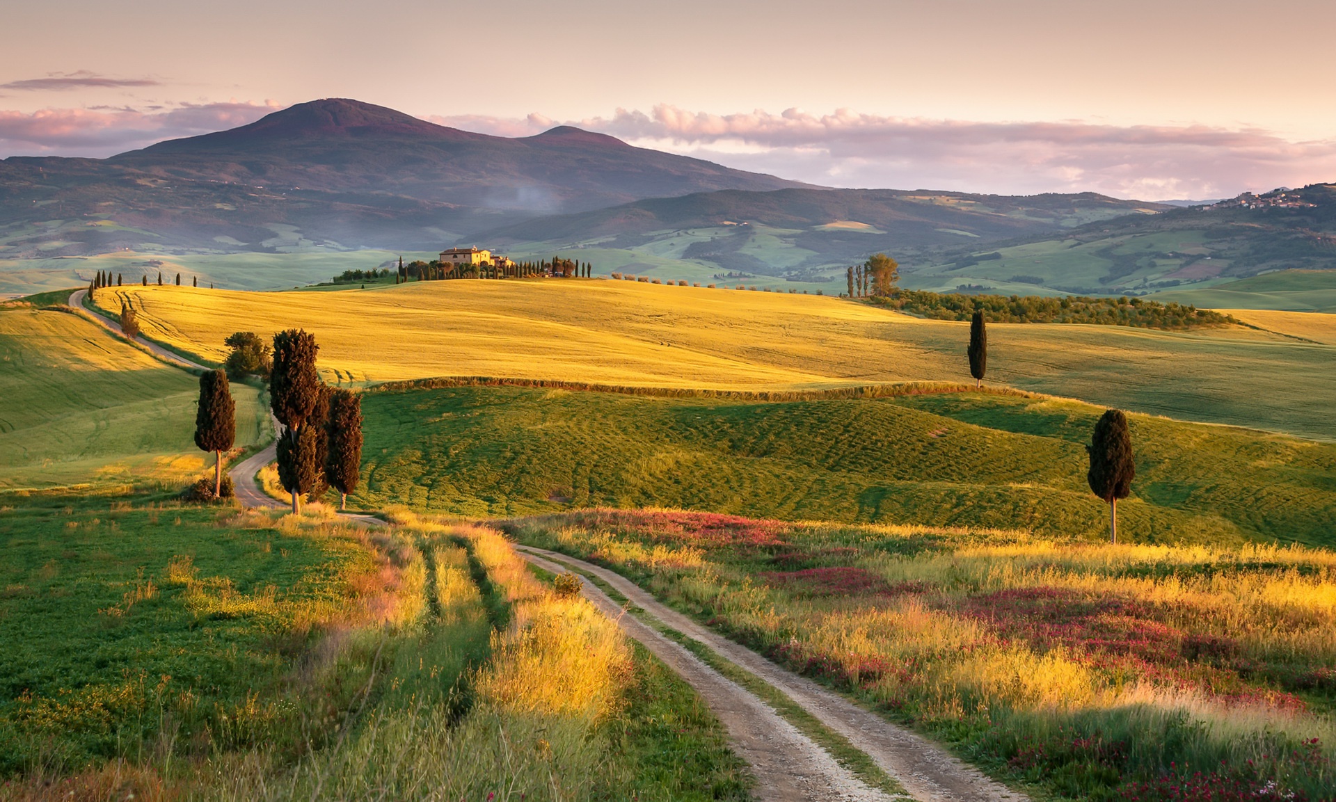 Tuscany, Landscape, Italy Wallpaper