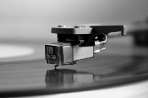 music, Vinyl, Monochrome