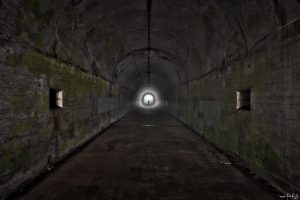 architecture, Building, Photo manipulation, Tunnel, Abandoned, Lights, Moss, Silhouette