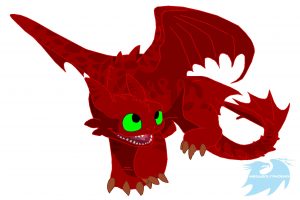 dragon, Toothless, Fan art