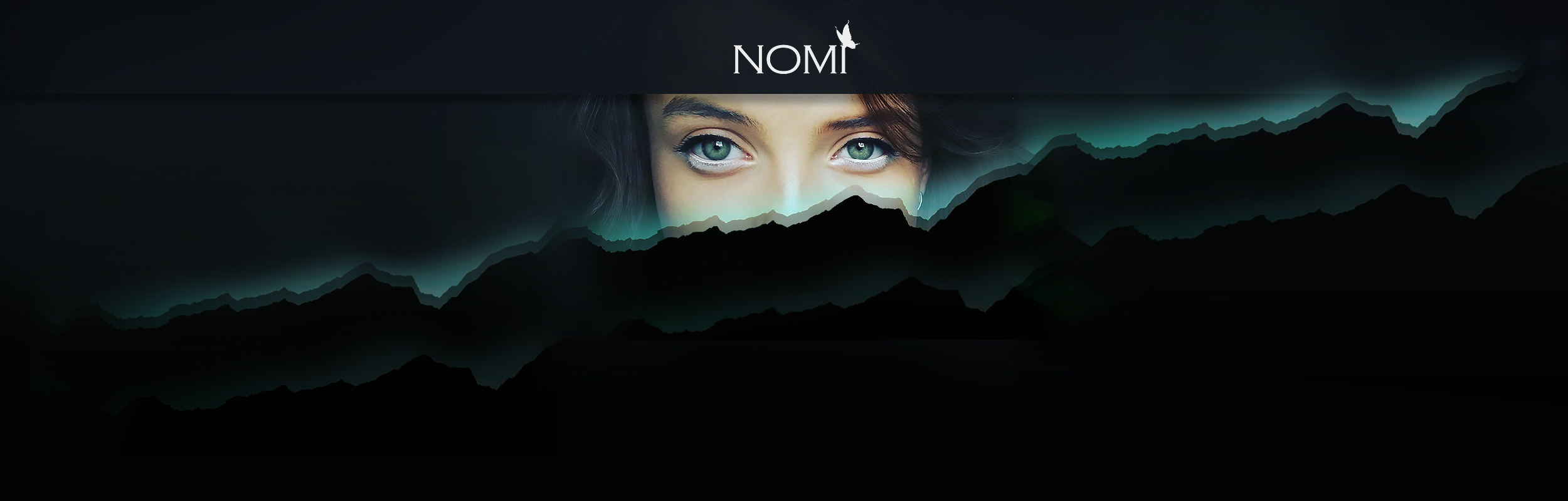 nomi bontegard, Eyes, Mountains Wallpaper