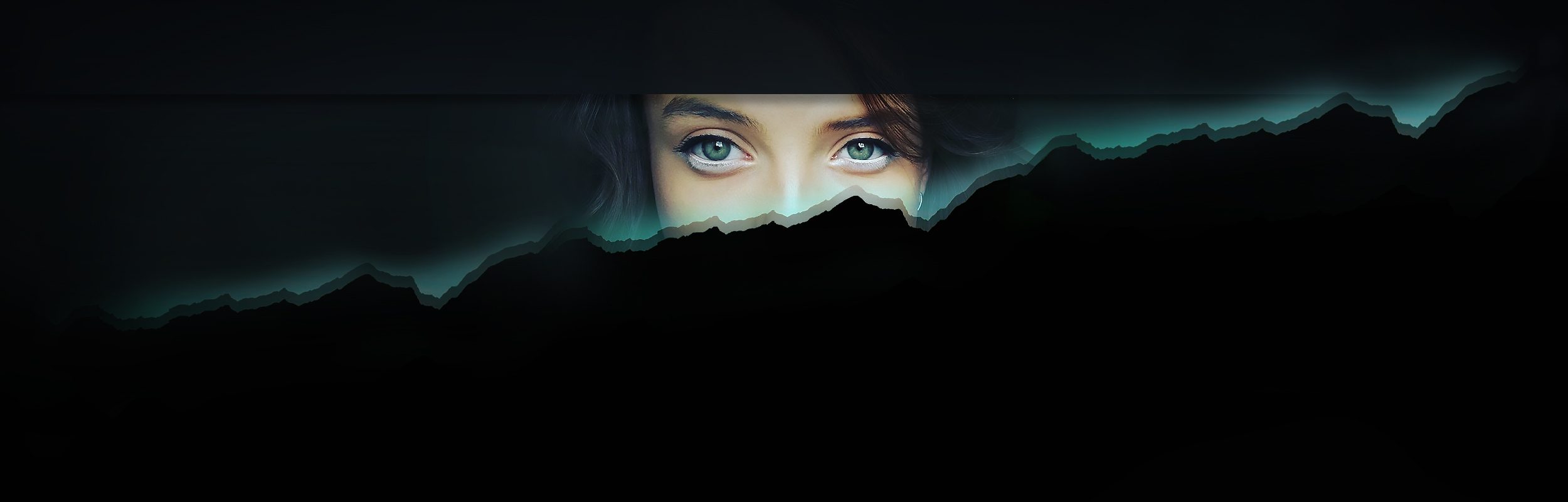 nomi bontegard, Eyes, Mountains Wallpaper