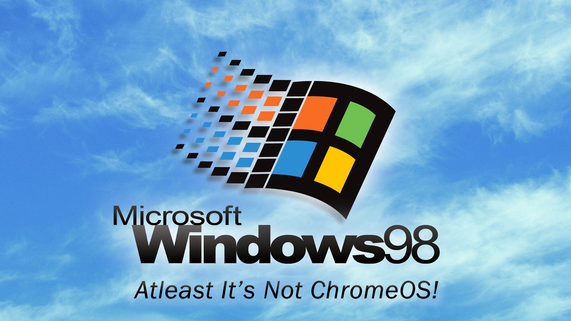 windows98, Google Chrome Wallpaper