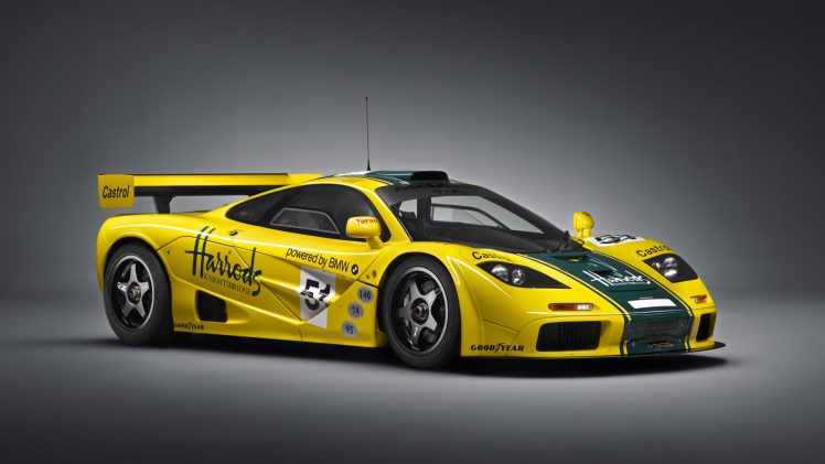 car, Sports car, McLaren F1 GTR, Le Mans HD Wallpaper Desktop Background