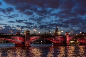 London, Dusk, Bridge