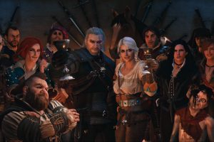 Geralt of Rivia, Triss Merigold, Jaskier, Lambert, The Witcher, The Witcher 3: Wild Hunt, Cirilla, Yennefer of Vengerberg, Ciri