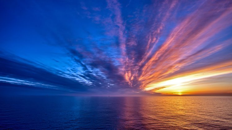 clouds, Sky, Sunrise HD Wallpaper Desktop Background