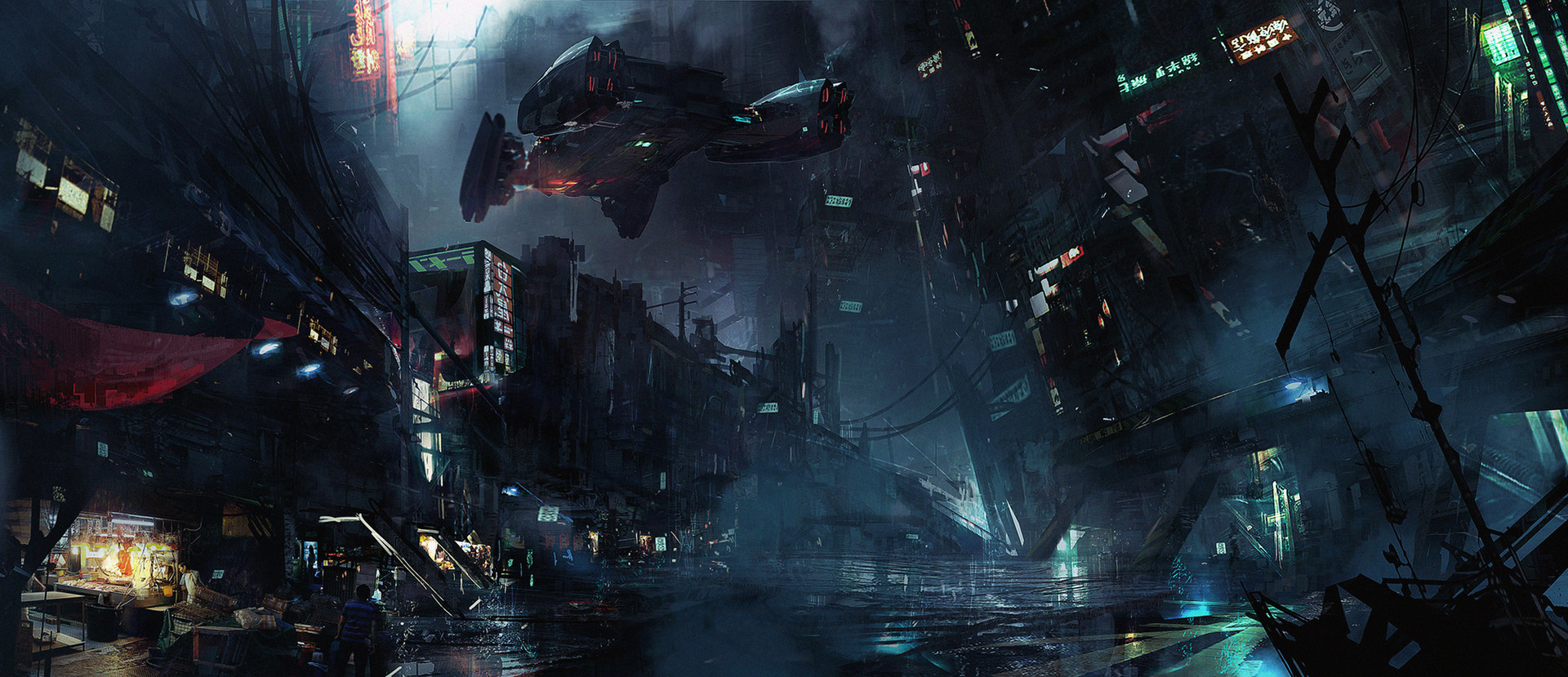 science fiction, Cyberpunk, Fantasy art, Cyber, Digital art Wallpaper