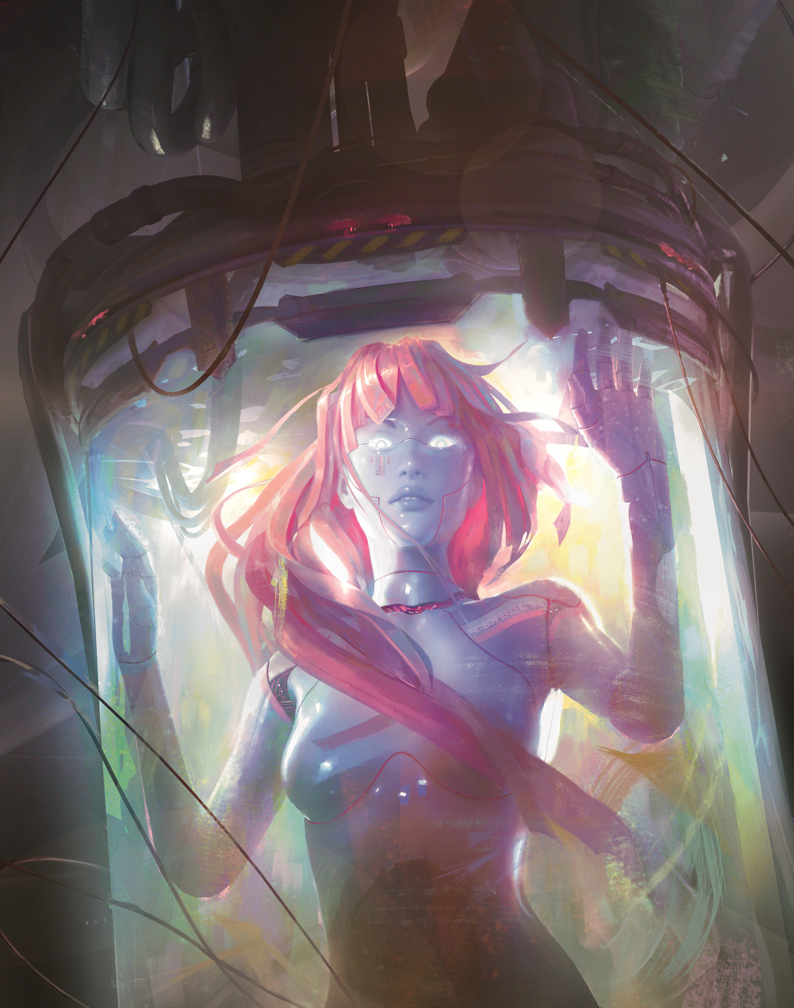 science fiction, Cyberpunk, Fantasy art, Cyber, Digital art Wallpaper