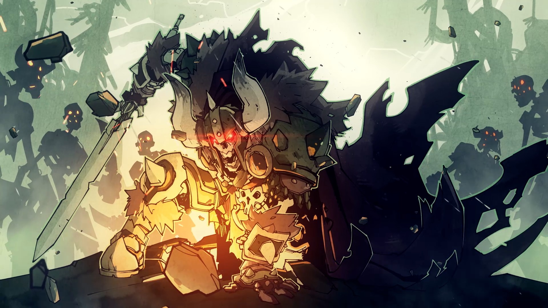 gamers, Battle Chasers: Nightwar Wallpaper