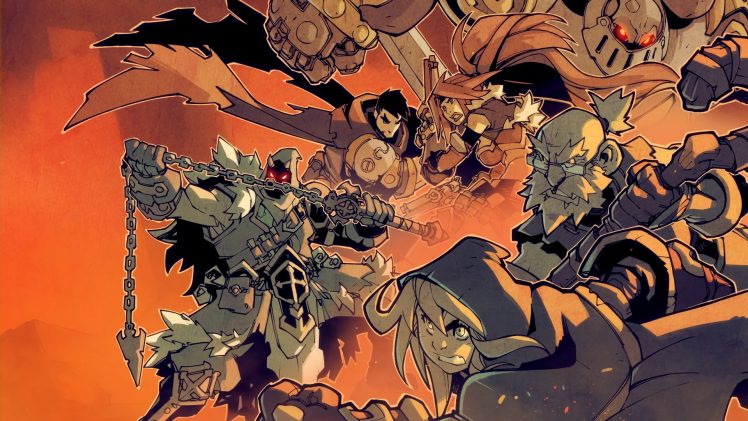 gamers, Battle Chasers: Nightwar HD Wallpaper Desktop Background