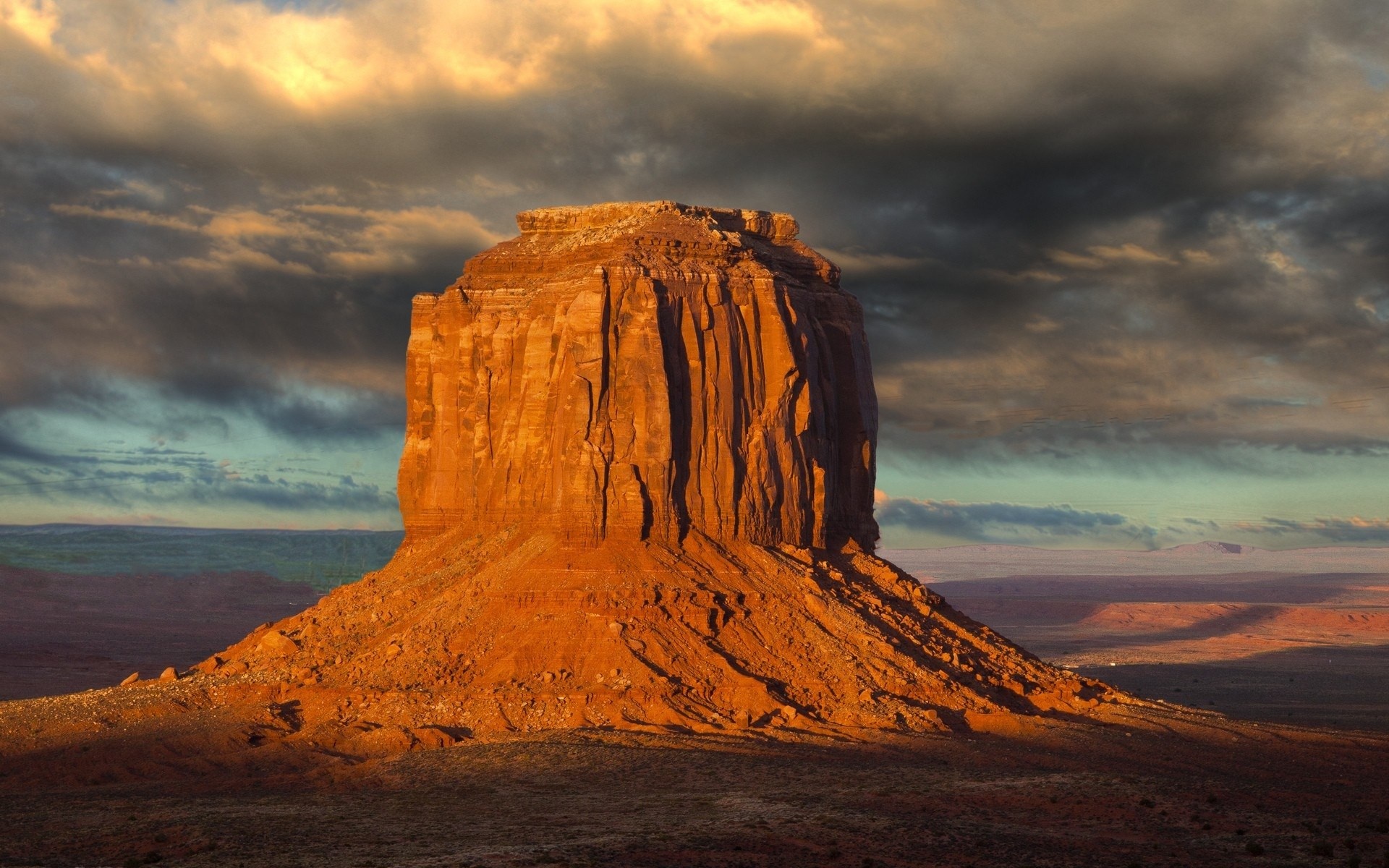 cliff, Sandstone, Monument Valley Wallpaper