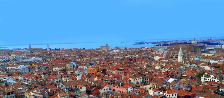 photography, Cityscape, House, Sky, Sea, Town, Old building, Ports, Venice, Italy HD Wallpaper Desktop Background