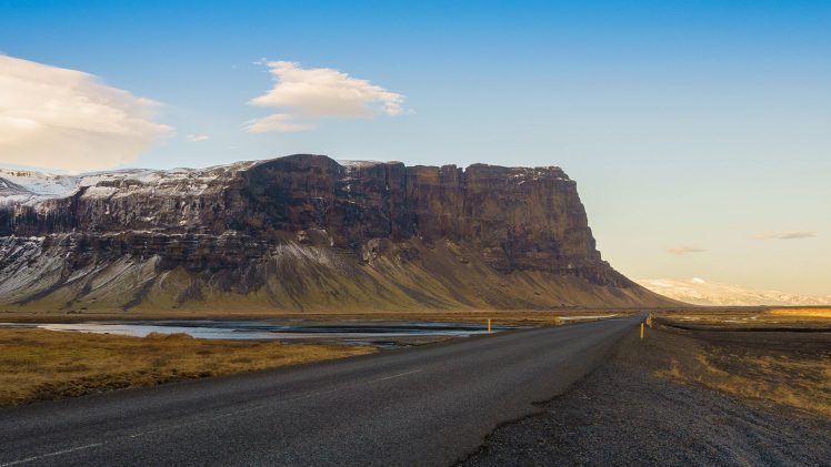 road, Mountains HD Wallpaper Desktop Background