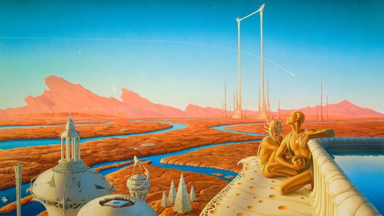 digital art, Futuristic, The Martian HD Wallpaper Desktop Background