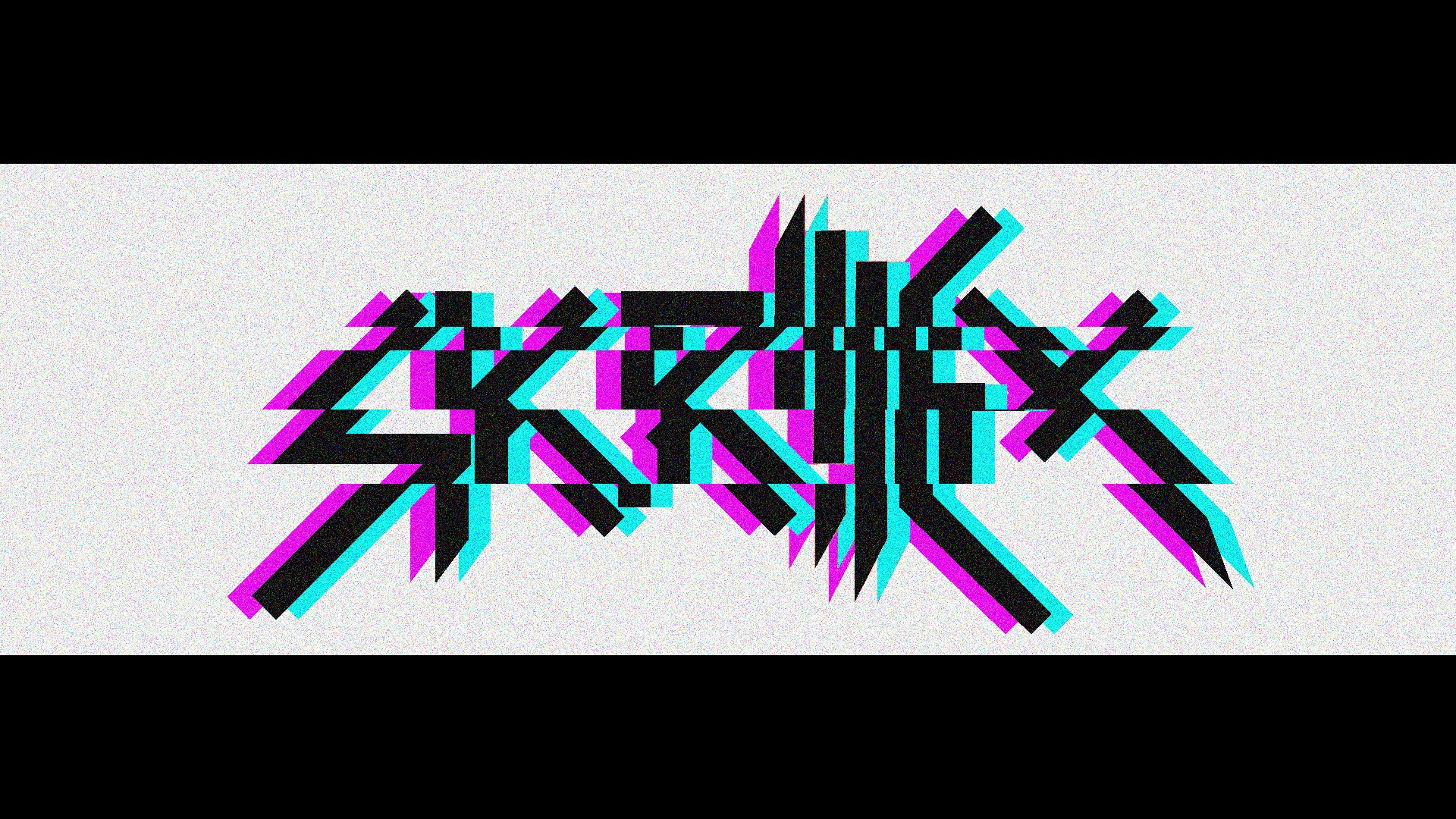 Skrillex, Glitch art, RGB Wallpaper