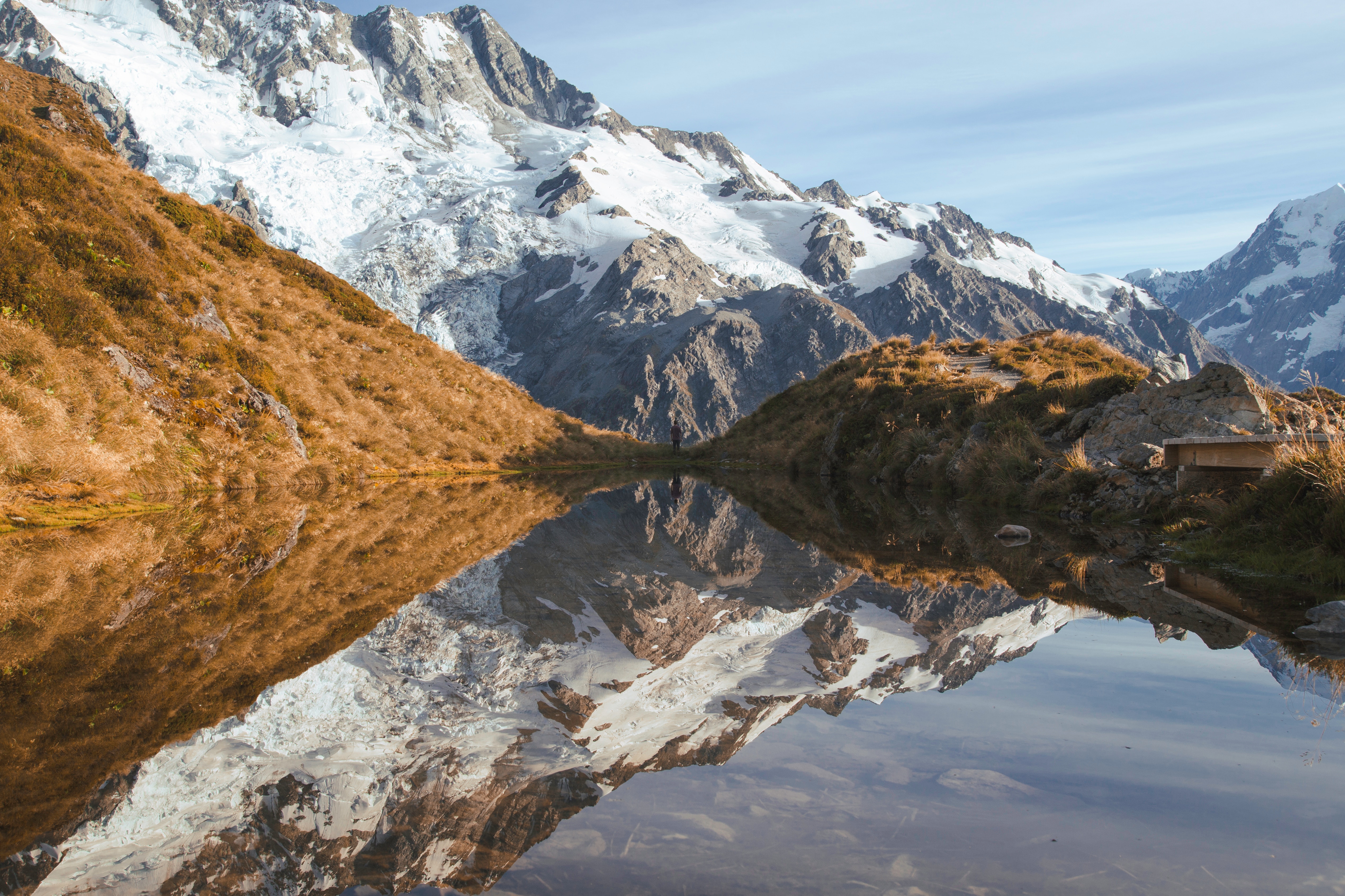 nature, Water, Snow Wallpaper