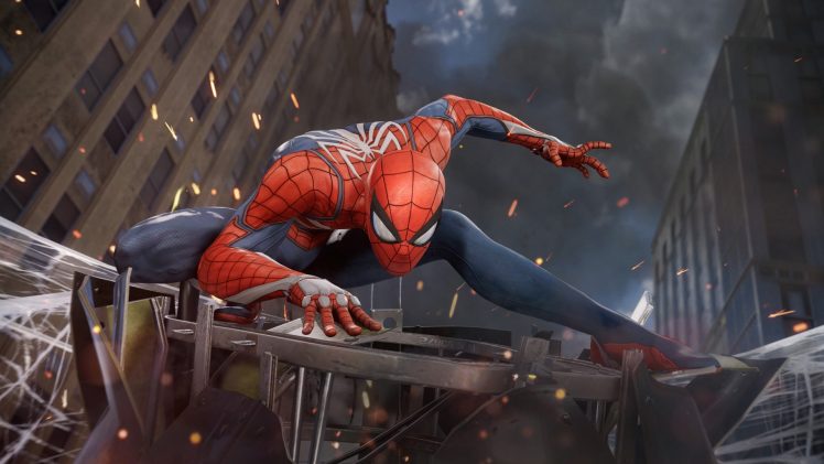 video games, Spider Man, Spider Man (2018) HD Wallpaper Desktop Background