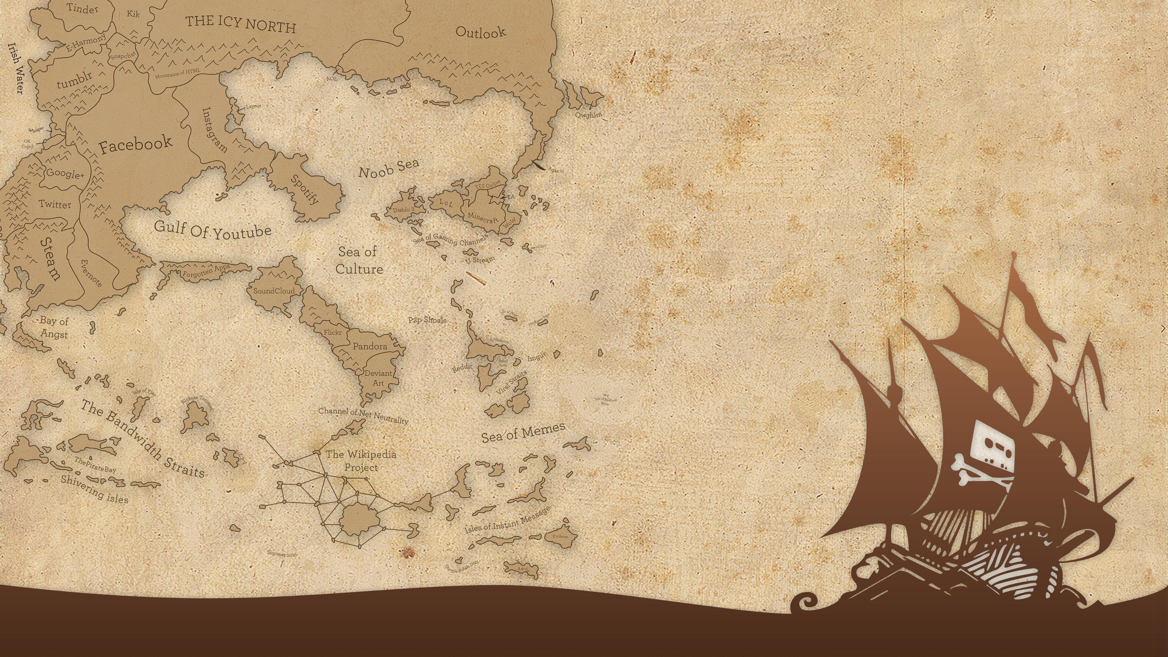 pirates, Ship, Sea, Map, Website Wallpaper