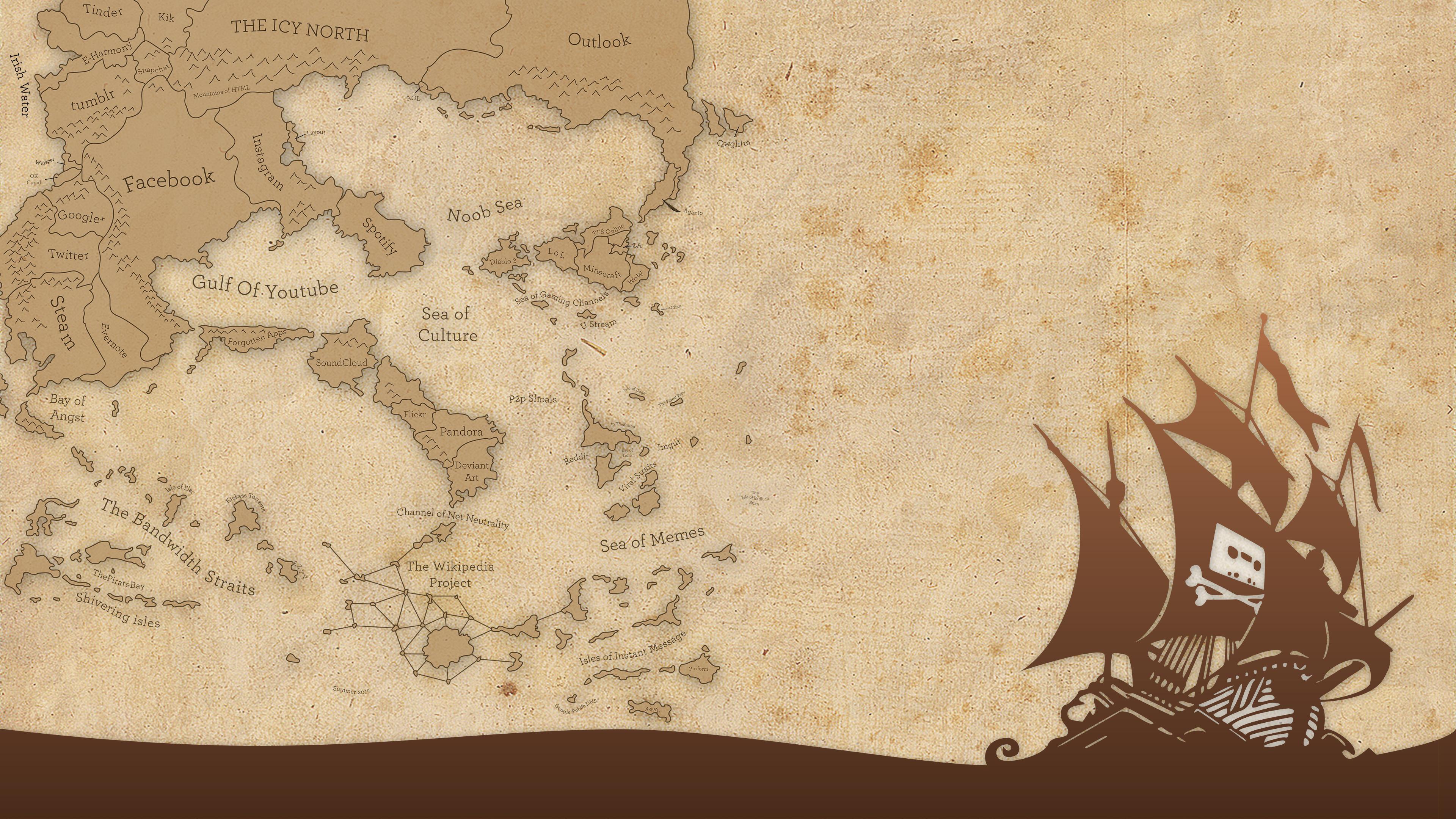 pirates, Ship, Sea, Map, Website Wallpapers HD / Desktop and Mobile
