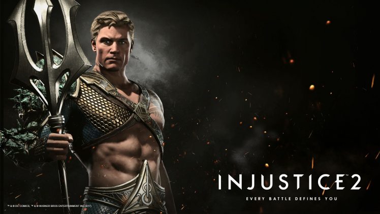 Aquaman, Injustice 2, DC Comics HD Wallpaper Desktop Background