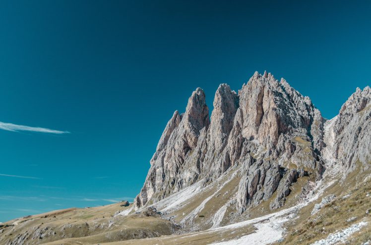 rocks, Clear sky, Nature, Mountains HD Wallpaper Desktop Background