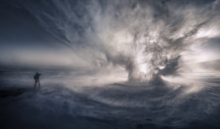 Marc Adamus, Ice, Nature, Tornado, 500px HD Wallpaper Desktop Background