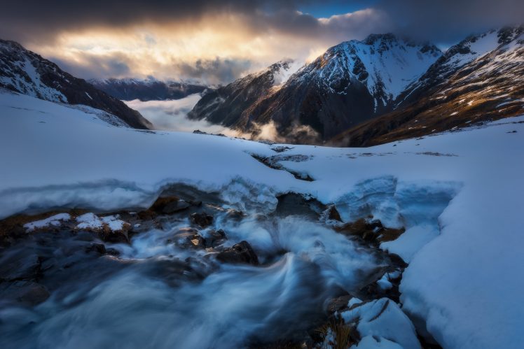 snow, Ice, Landscape, Nature, Mountains HD Wallpaper Desktop Background