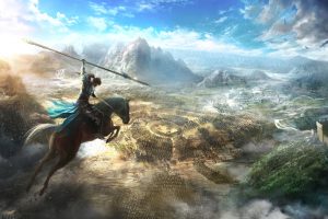 video games, Dynasty Warriors, Landscape, Army, Horse, Spear