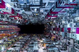 Enrico Barletta, Hong Kong, Worms eye view