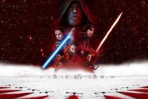 Luke Skywalker, Princess Leia, Kylo Ren, Star Wars: The Last Jedi, Rey (from Star Wars), Lightsaber, Movies
