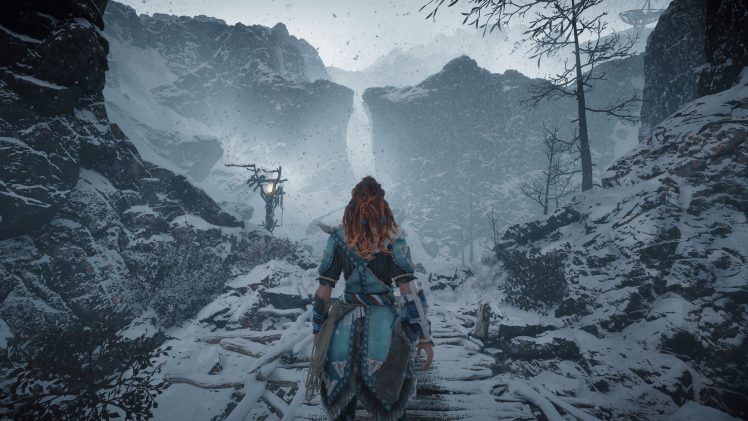 Horizon: Zero Dawn, Snow, Mountains, Video games HD Wallpaper Desktop Background