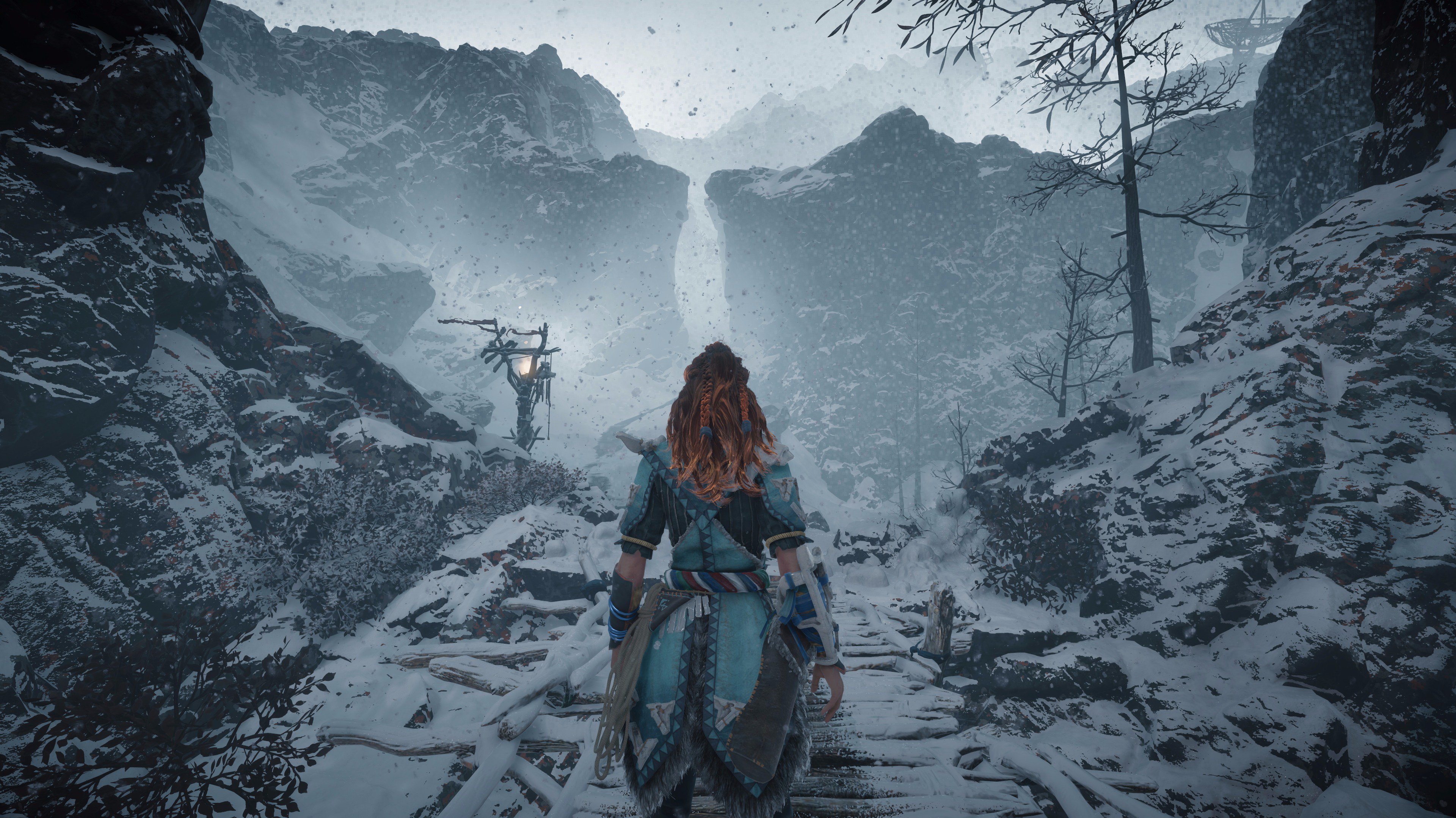 Horizon: Zero Dawn, Snow, Mountains, Video games Wallpaper