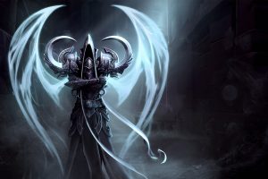video games, Diablo, Heroes of the storm, Diablo III, Malthael, Angel, Death, Artwork, Digital art