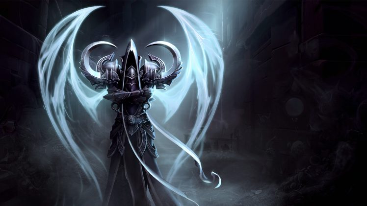 video games, Diablo, Heroes of the storm, Diablo III, Malthael, Angel, Death, Artwork, Digital art HD Wallpaper Desktop Background