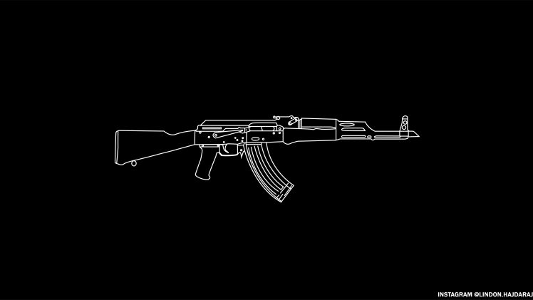AK 4, Weapon, Supressor HD Wallpaper Desktop Background