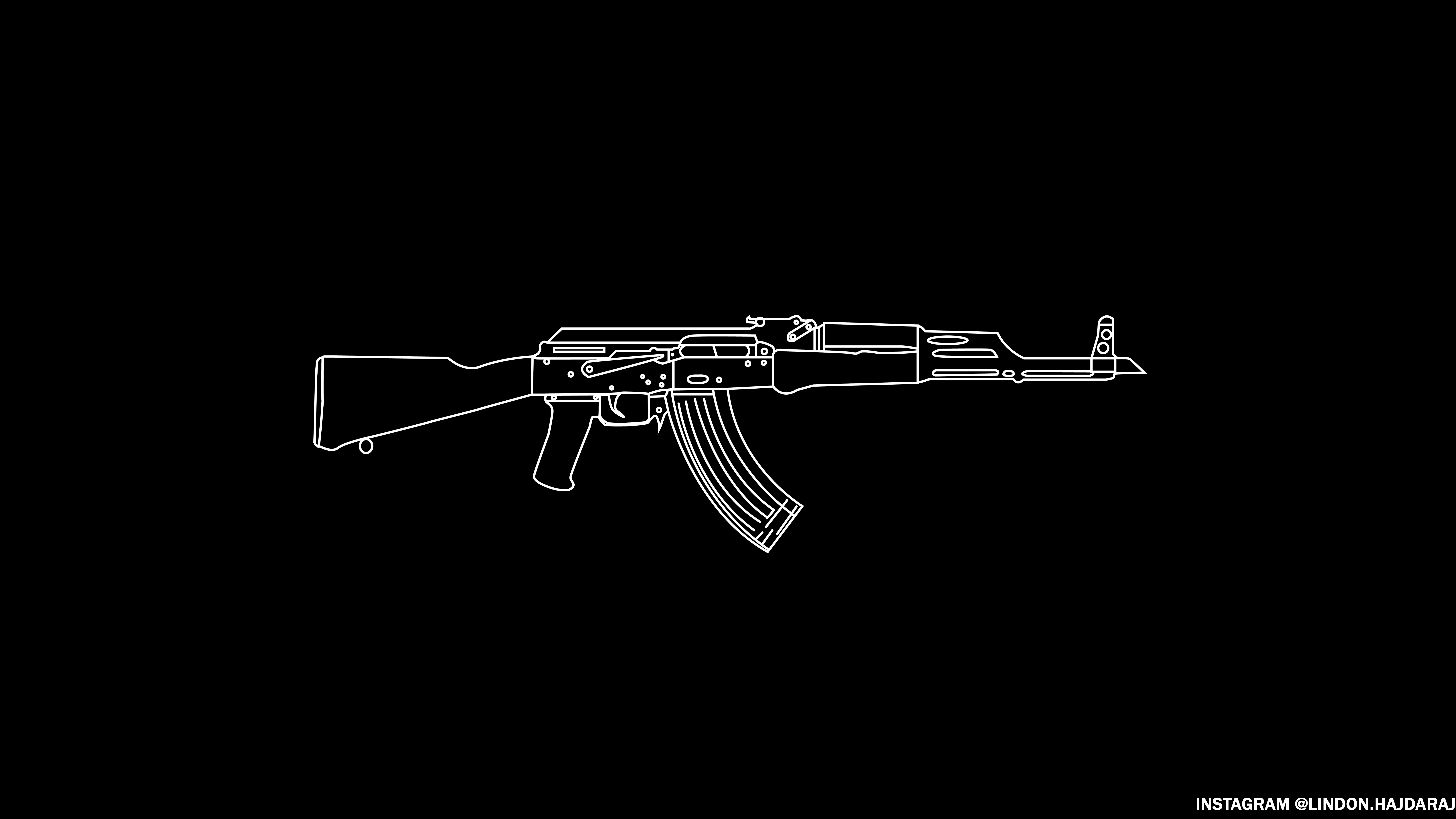 AK 4, Weapon, Supressor Wallpaper