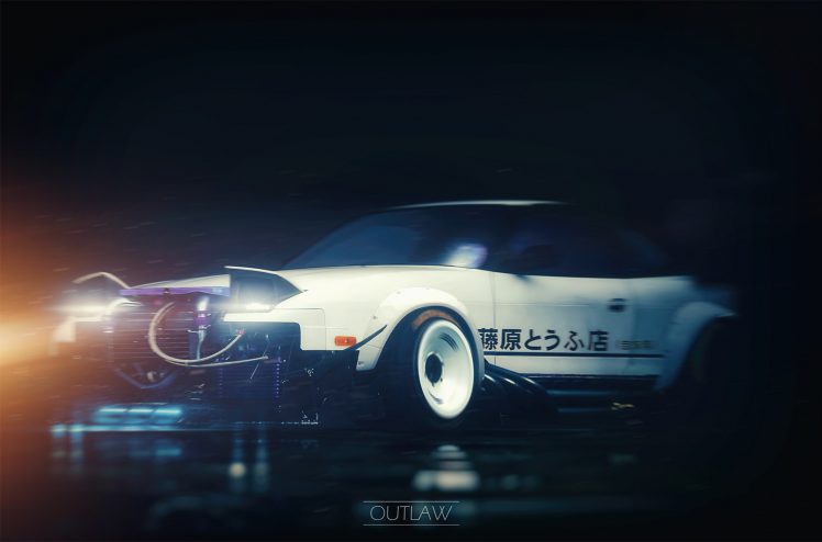 Asian, Japanese, White cars, Car, Tofu 180sx HD Wallpaper Desktop Background