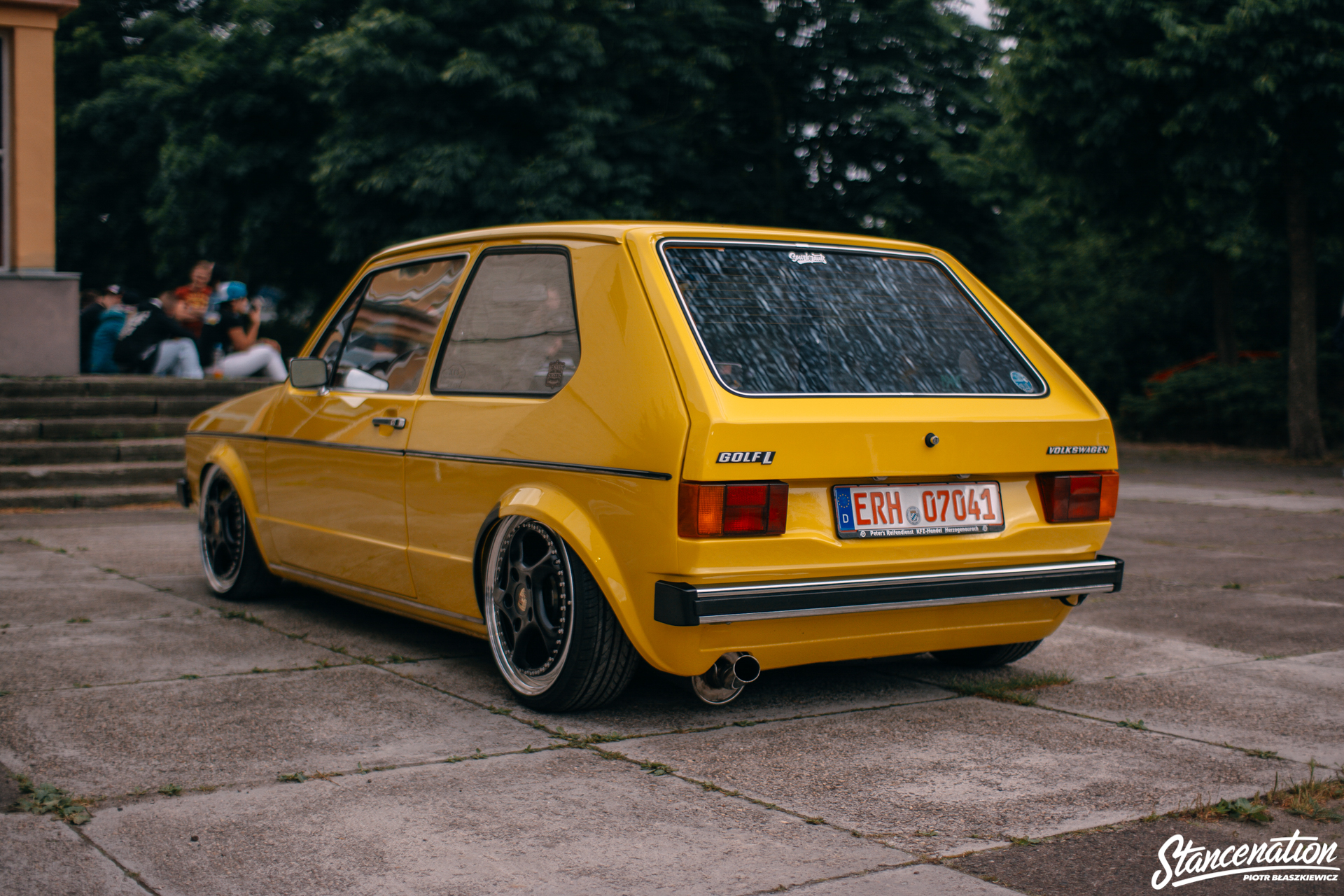 StanceNation, Car, Vehicle, Stance, Camber, Volkswagen, Volkswagen Golf, Volkswagen Golf Mk1 Wallpaper