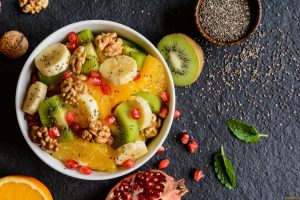 food, Fruit, Kiwi (fruit), Salad