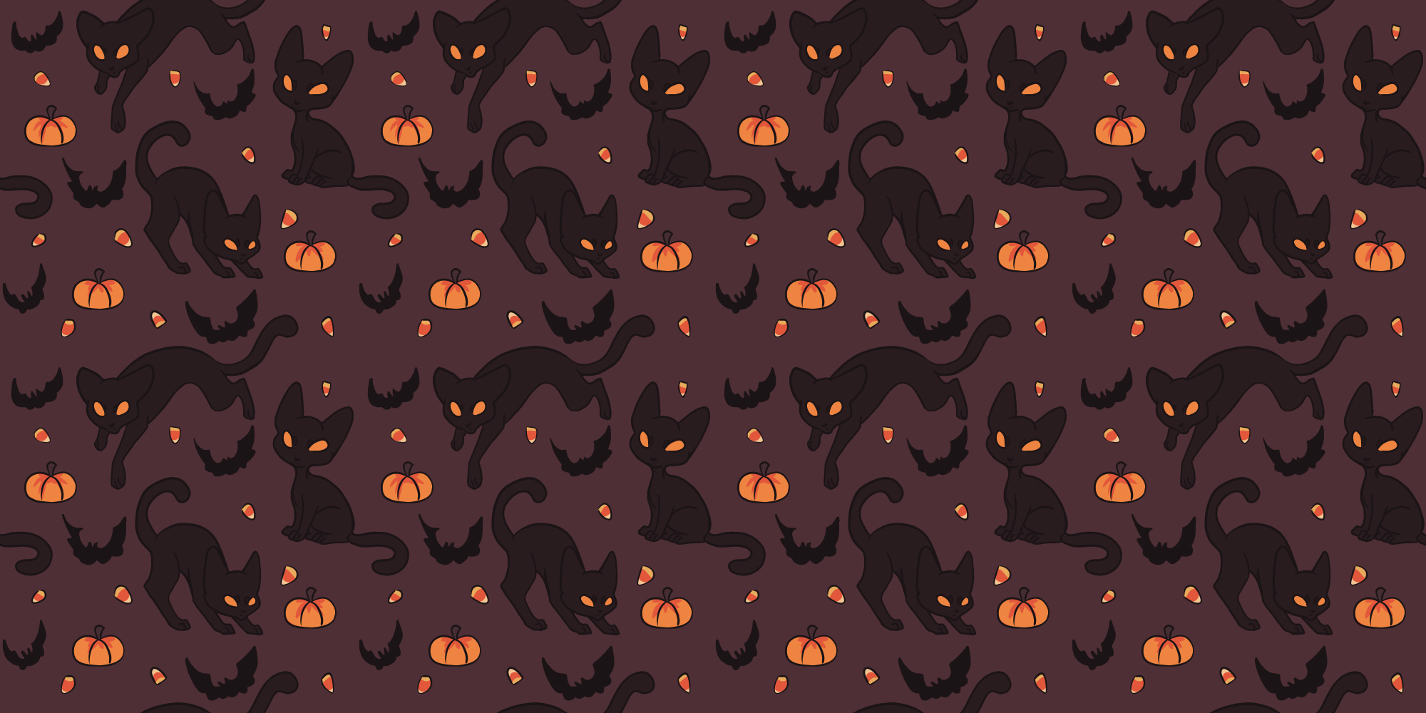 Halloween, Black cats, Pumpkin Wallpapers HD / Desktop and Mobile Backgroun...