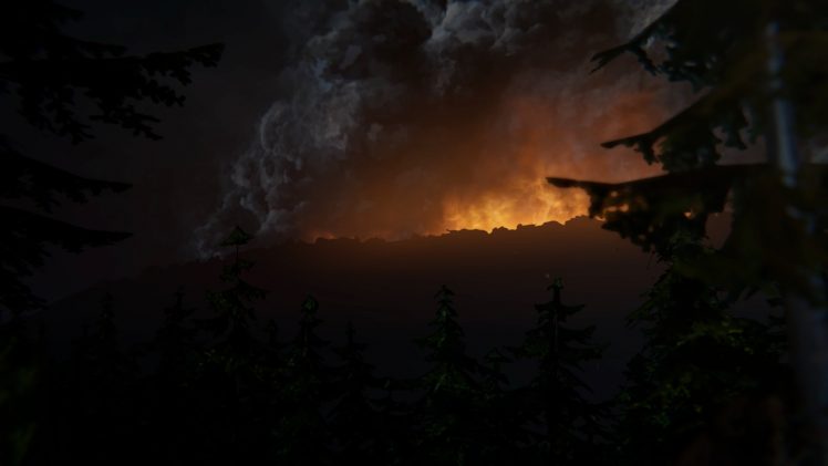 Life Is Strange, Arcadia Bay, Fire, Smoke HD Wallpaper Desktop Background