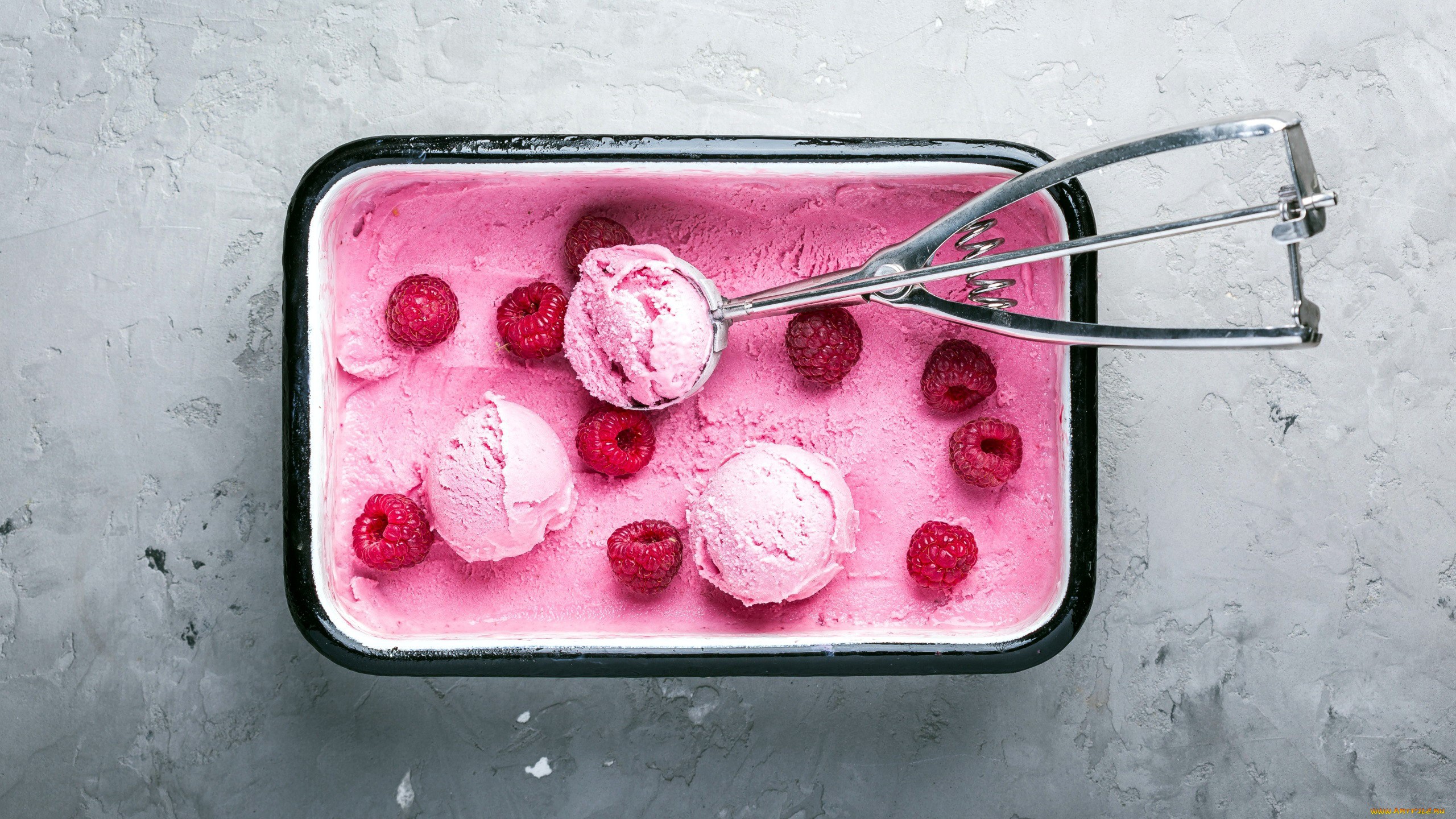 ice cream, Colorful, Fruit, Berries, Food Wallpaper