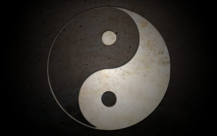 Yin and Yang, Symbols HD Wallpaper Desktop Background