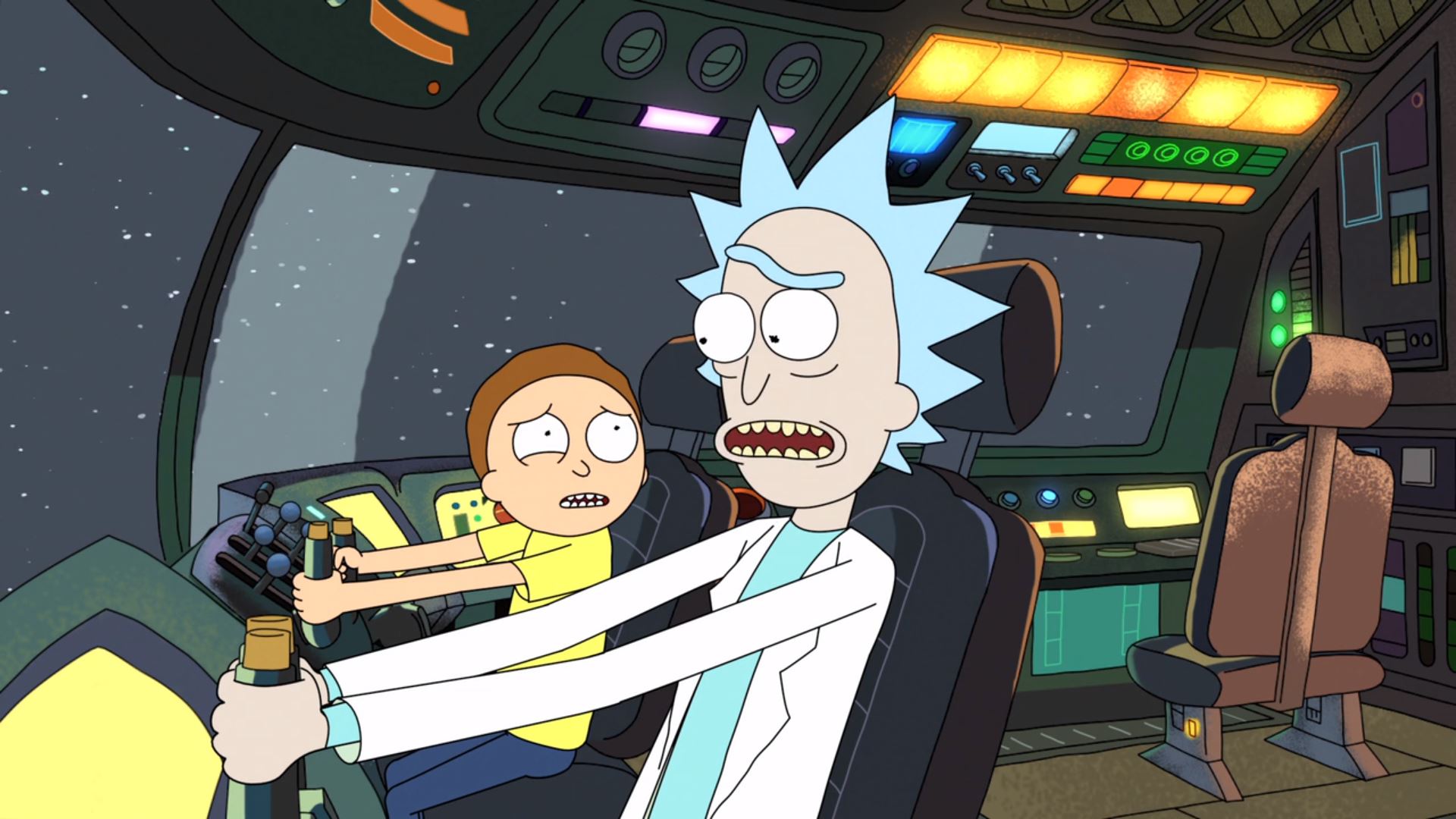 Rick Sanchez, Morty Smith, Rick and Morty, TV Wallpaper