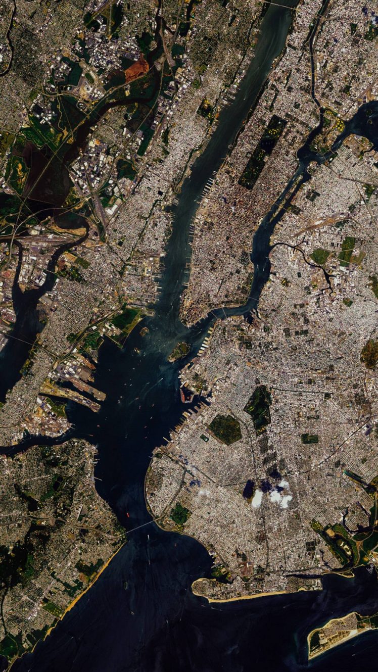 aerial view, Vertical, New York City HD Wallpaper Desktop Background