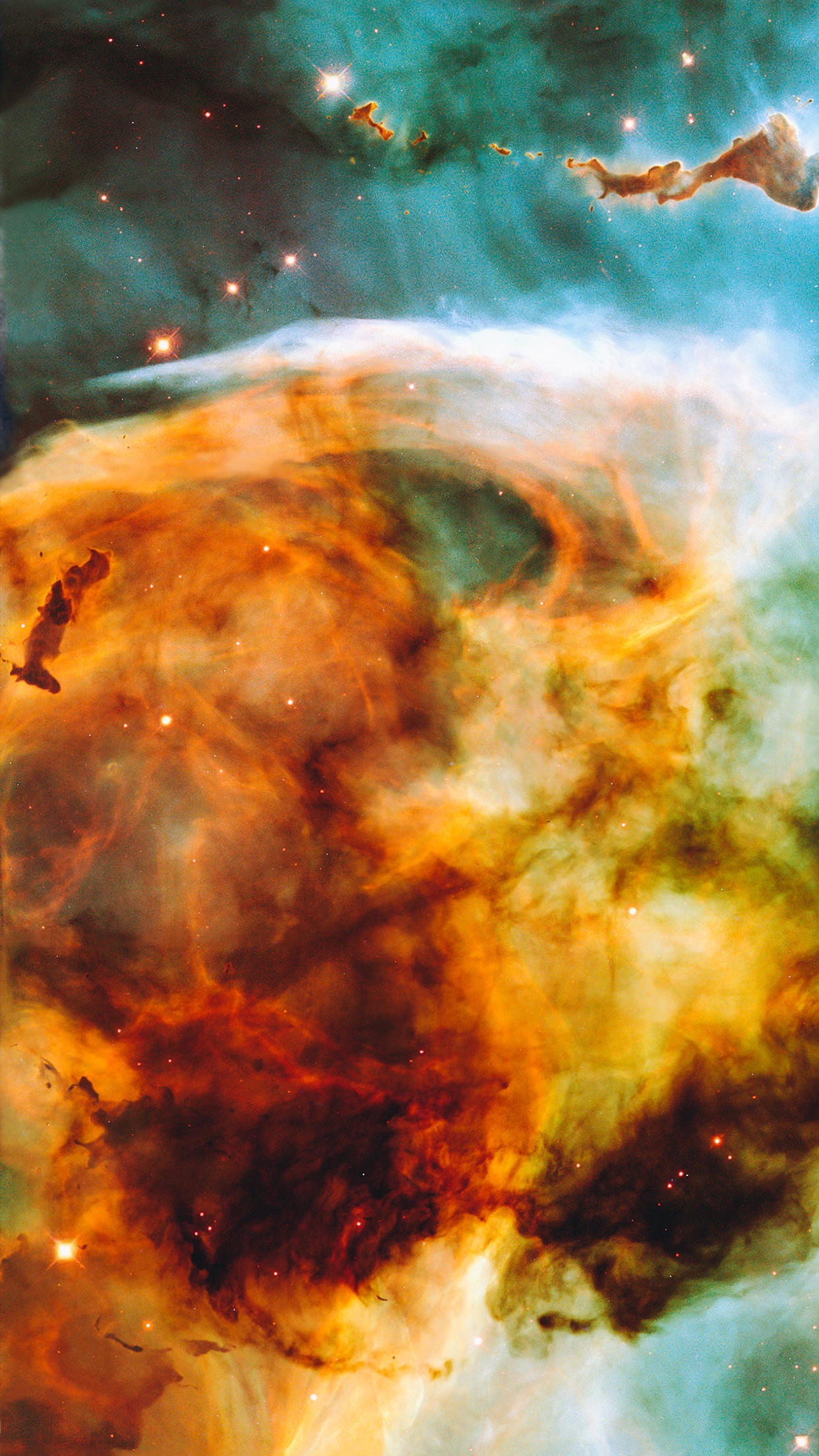 galaxy, Space, Vertical, Portrait display, Planet Wallpaper